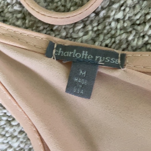 Charolette Russe Cross Cross Front Top with Gems - Picture 6 of 7